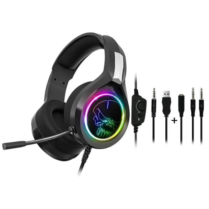 Support Casque Gaming RGB Porte Casque Gamer Multifonctions 11