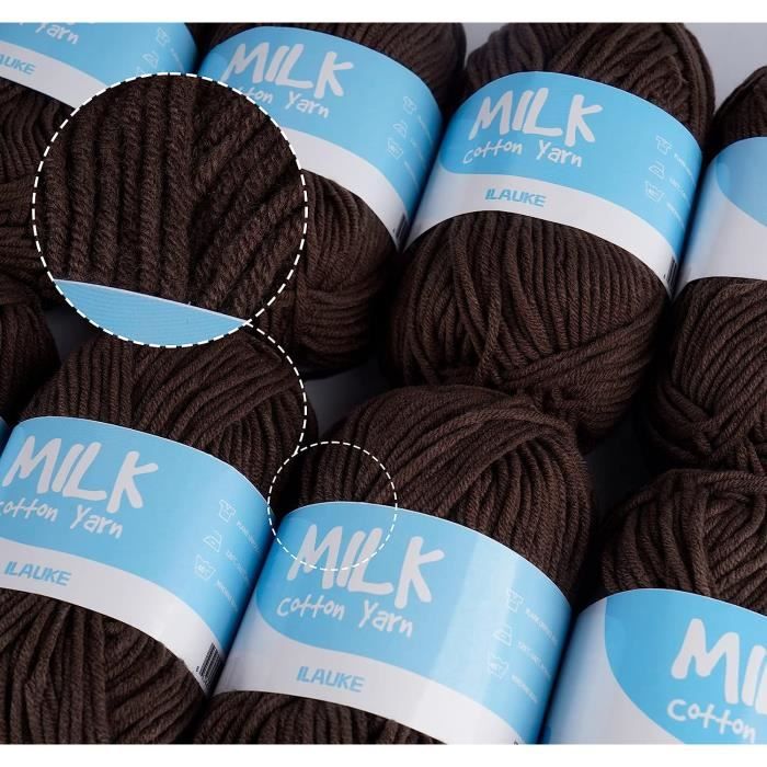fil de crochet ilauke 600 g 12 x 50 g de laine pour Senegal