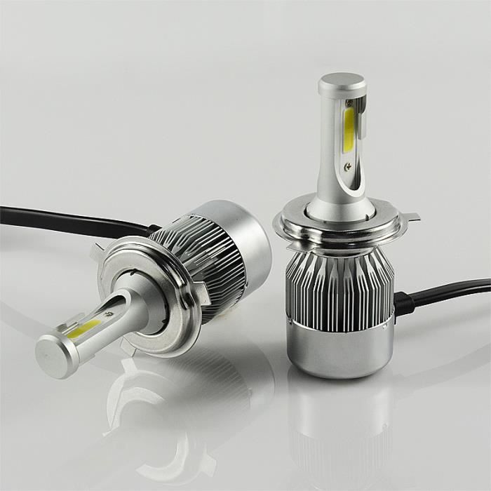 S2 H1 Kit 2 ampoules H1 LED blanc étanche pour phares de voiture -  Dali-KeyElectronics