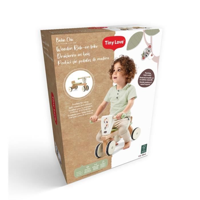 HyperMotion Tricycle en Bois pour Un Enfant à partir de 18 Mois, vélo 2 HyperMotion Tricycle en Bois pour Un Enfant à partir de 18 Mois, vélo 2
