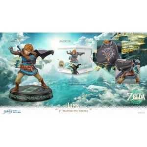 Figurine Link Zelda 20 Cm - PVC Haute Qualité, Collection, Tout âge, 2021