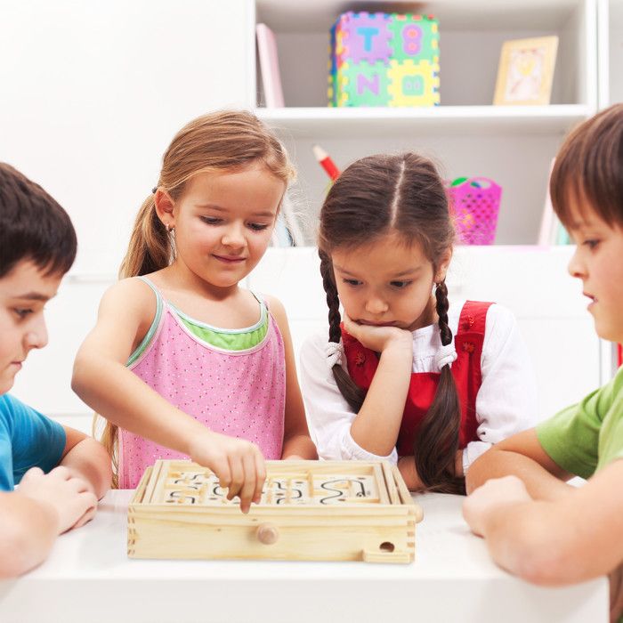 Jeu De Labyrinthe En Bois Relaxdays Avec 2 Billes – Plateau XL, Jeu D'adresse Et D'équilibre Dès 3 Ans