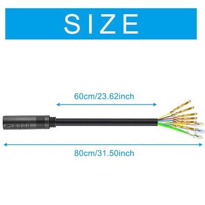 Câble Moteur Scooter Électrique 9 Broches – Adaptateur Mâle Haute Sensibilité – Fil Cuivre Qualité Premium Pour Faisceau Moteur