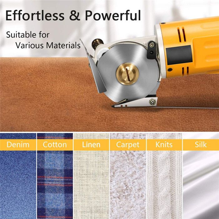 Ciseaux électrique Rechargeable "EASY CUTTER" - ADMTextile