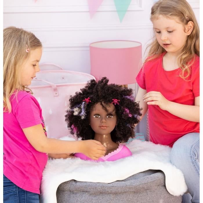 Coffret de Coiffure - BARBIE - Ultra Chevelure - Poupée Cheveux Colorés