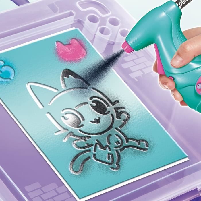 Kit Coloriage Gabby's Dollhouse – Feutres Et Papeterie – Activité Créative Enfant – Cadeau Anniversaire Fille