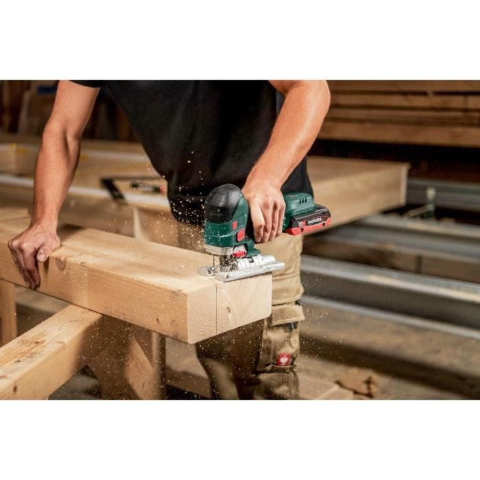 Scie sauteuse sans fil - METABO - STA 18 LTX 150 BL - 18 V - MetaBOX