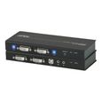 Aten CE604 prolong.kvm double ecran DVI/USB/AUD…-0