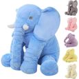 60cm bébé en peluche éléphant doux apaisé éléphant Playmate poupée calme bébé jouet éléphant oreiller jouets en peluche poupée en-0