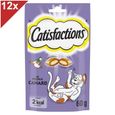 CATISFACTIONS Friandises au canard pour chat et chaton 12x60g-0