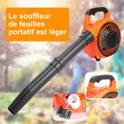 WIRLSWEAL Souffleur à feuilles à handheld à essence - 26cc - 2 temps souffleur broyeur
