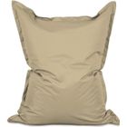 Lumaland pouf intérieur extérieur XXL 380L 140 x 180 cm Beige