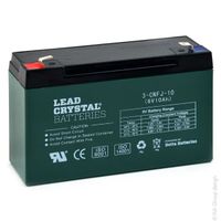 Lead Crystal - Batterie lead crystal 3-CNFJ-10 ...