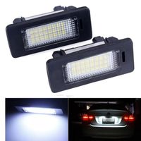 2X24 SMD Voiture Led Plaque D'immatriculation Lumière Lampe pour BMW E90 E82 E92 E93 M3 E39 E60 E70 X5 E39 E60 E61 M5 E88