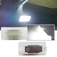 2 pièces LED blanc - Lumière LED pour Nikde Coffre à Bagages, Pour BMW X5, E46, E39, E84, E90, E91, E92, E53,