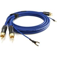 Cable Phono blinde d'ete 3m Cable Audio 2 x 0,35 mm2 Cable Audio 1 x 0,35 mm2 Cable de Massage Extra Long Fiche plaquee Or | 