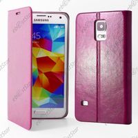 ebestStar ® pour Samsung Galaxy S5 G900F, S5 New G903F Neo - Etui portefeuille Luxe, Couleur Rose