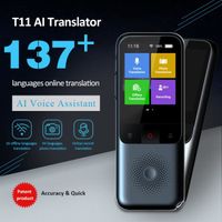 Traduction vocale intelligente, 113 langues, Casque audio sans fil portable, voyage d'affaires