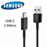 Cable de charge USB type C original pour Samsung Galaxy A34 5G 6.6" Couleur Noir