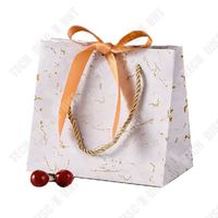TD® 10 pièces Grands sacs cadeaux Marbre Cadeau d'événement Boîte cadeau de mariage Saint-Valentin Cadeau d'anniversaire