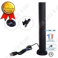 TD® Haut-parleur pour ordinateur portable Carte son USB portable Mini haut-parleur à bande active multimédia portable Noir