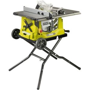 SCIE STATIONNAIRE RYOBI RTS1800EF - G - Scie / table 1800W + Electronique + lame 48 dents