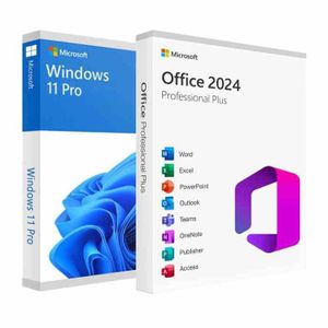 BUREAUTIQUE À TÉLÉCHARGER SUPER Pack Windows 11 Pro  + Office 2024 Pro Plus 