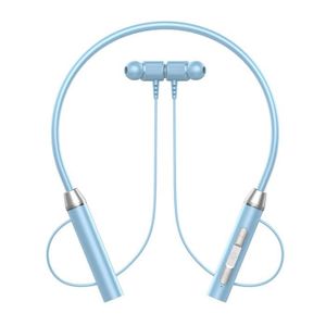 CASQUE - ÉCOUTEURS Bleu-Écouteurs sans fil compatibles Bluetooth 5.2,