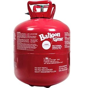 Ballons de baudruche EliumStar Bouteille de gaz hélium pour ballons avec  420 L, pour gonfler jusqu'à 50 ballons pour fêt 149551 - Cdiscount Maison