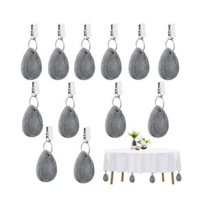 Poids De Nappe En Fonte Style Maritime - Lot De 4 Boules Antiques | Stabilisateur Nappe Extérieur