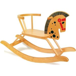 Cheval A Bascule En Bois Cdiscount Jeux Jouets