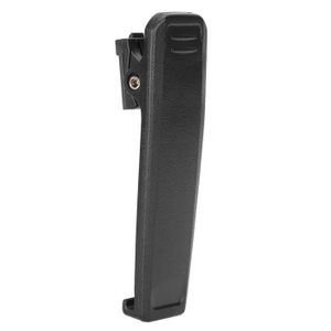 TALKIE-WALKIE Cikonielf remplacement de clip de ceinture de talkie-walkie Clip de ceinture Clip de ceinture ABS de remplacement pour ICOM IC‑V88
