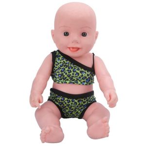 ACCESSOIRE POUPÉE Vêtements de poupée bébé imprimé léopard - DRFEIFY