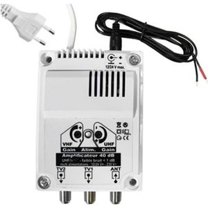 Alimentation Amplificateur Antenne TV 12V - Bloc Secteur Pour DVB-T2 Camping-Car Et Voiture