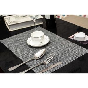 Impression marbre décoration de Table imperméable Lavable antidérapant de Table pour Salle À Manger Cuisine Table Decor perfecthome Sets de Table 