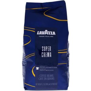CAFÉ EN GRAINS Café en grains entiers Super Crema Roast par Lavazza pour unisexe - Café 35,2 oz