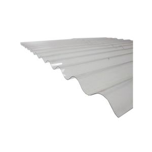PLAQUE - BARDEAU Plaque ondulée en polycarbonate translucide MCCOVE
