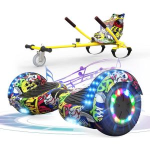 ACCESSOIRES HOVERBOARD Hoverboard RCB 6.5 Pouces Bluetooth LED + Karting 