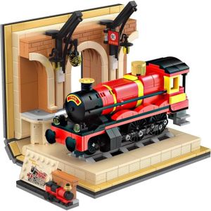 GARAGE - BATIMENT Magie Harry Train Ferroviaire Blocs De Constructio