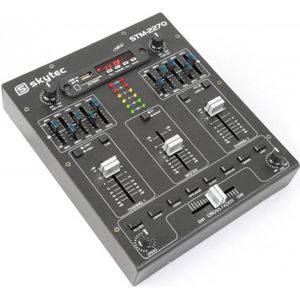 Table de mixage 4 canaux, USB/MP3/BT, enregistreur - STM3030