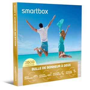 COFFRET SÉJOUR SMARTBOX - Coffret Cadeau - BULLE DE BONHEUR À DEU