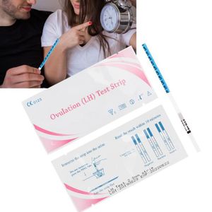 TEST D'OVULATION SURENHAP bandelette de test LH 8 pièces femmes ménage début de grossesse LH bandelette de Test d'ovulation parapharmacie pluie