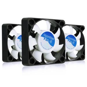 VENTILATEUR Aab Cooling Super Silent Fan 5-50Mm Ventilateur Pour Boîtier Et Imprimante 3D Efficace Avec 4 Pads Anti Vibrations, 12V, Vent[d2455]