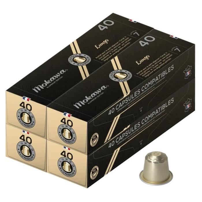 Boîte de 50 capsules Ristretto Intenso Nespresso Pro [155