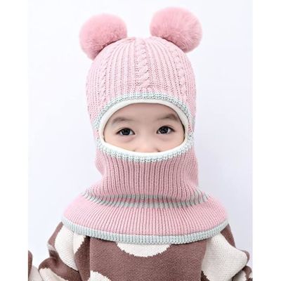 geiqianjiumai Chapeau de bébé Nouveau bébé Pull Casquette Lapin Mignon Cache-Oreilles  Chaud Bonnet de Laine tricoté Gris 3-5 Ans : : Mode