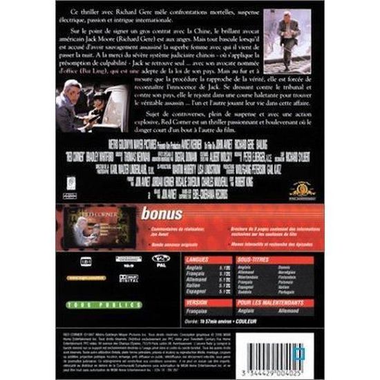 Dvd Red Corner En Pas Cher C - Red Corner Dvd Dvd Red Corner En Pas Cher C - Red Corner Dvd