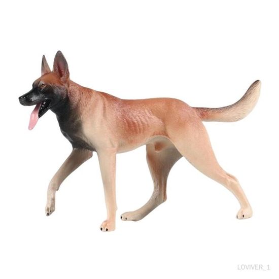 Figurine De Chien Réaliste 22,9 Cm En Plastique Debout Berger Allemand Miniature Pour Décoration de la Maison, Collection De Modèles De Chiots Figurine De Chien Réaliste 22,9 Cm En Plastique Debout Berger Allemand Miniature Pour Décoration de la Maison, Collection De Modèles De Chiots