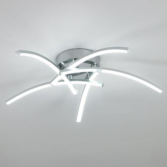 Plafonnier LED Suspendu Triangle – Design Moderne Blanc, 24W, Pour Salon, Chambre, Couloir – éclairage Simple Et épuré