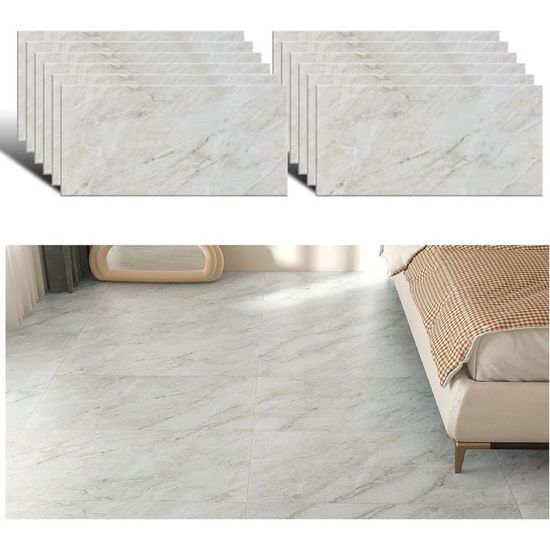 VEELIKE Dalle PVC Adhesive Sol Béton Gris 24 Pièces Carrelage Adhesif Sol Ciment Gris Carreaux VEELIKE Dalle PVC Adhesive Sol Béton Gris 24 Pièces Carrelage Adhesif Sol Ciment Gris Carreaux