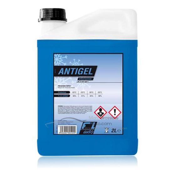 Liquide de Refroidissement ACCOR ANTIGEL   Marque ACCOR -  Emballage Bidon 2L